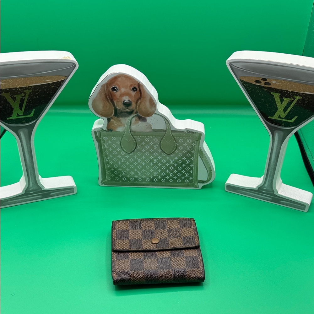 Louis Vuitton Vintage Preloved Damier wallet